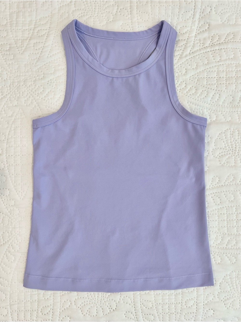lululemon Align™ Waist-Length Racerback Tank Top, Lilac Smoke, Size 4